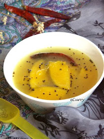 Aamer Ombol - Chilled Green Mango Soup or Cooler