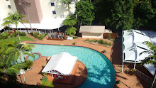 View from my hotel room