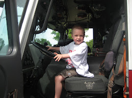 Fire Fighter in training