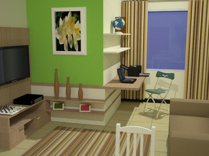 Sala Tv Home Office ~ Designer Luiza Fortkamp Sala de TV e Home Office Sala Tv Home Office ~ Designer Luiza Fortkamp Sala de TV e Home Office