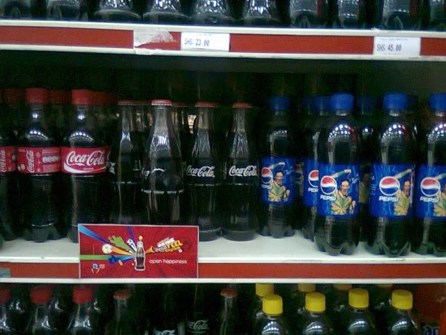 Pepsi Shelf
