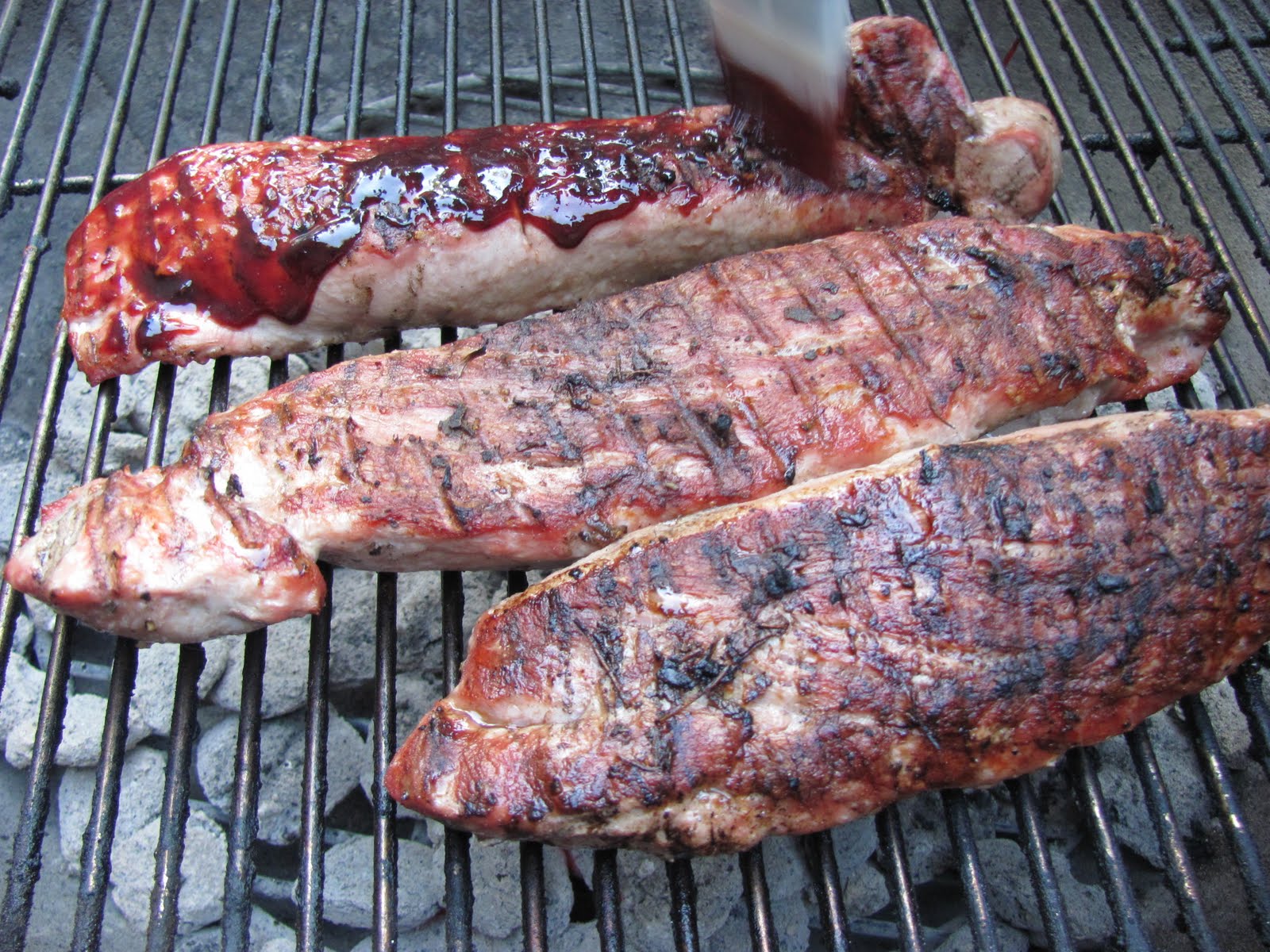Grilled Pork with Plum Sauce That Skinny Chick Can Bake