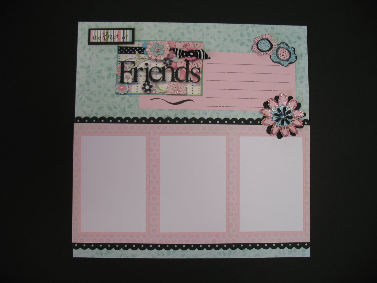 Greetings from Gail SCRAPPING WITH FRIENDS Scrapbooking class at the
