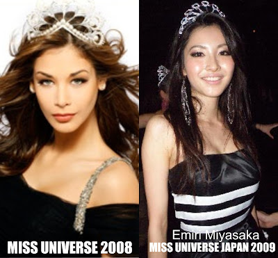 Miss Universe and Miss World Crown: Look A Like MU+vs+MUJ