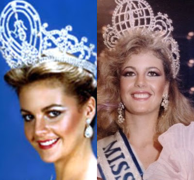 Miss Universe and Miss World Crown: Look A Like MU+VENE