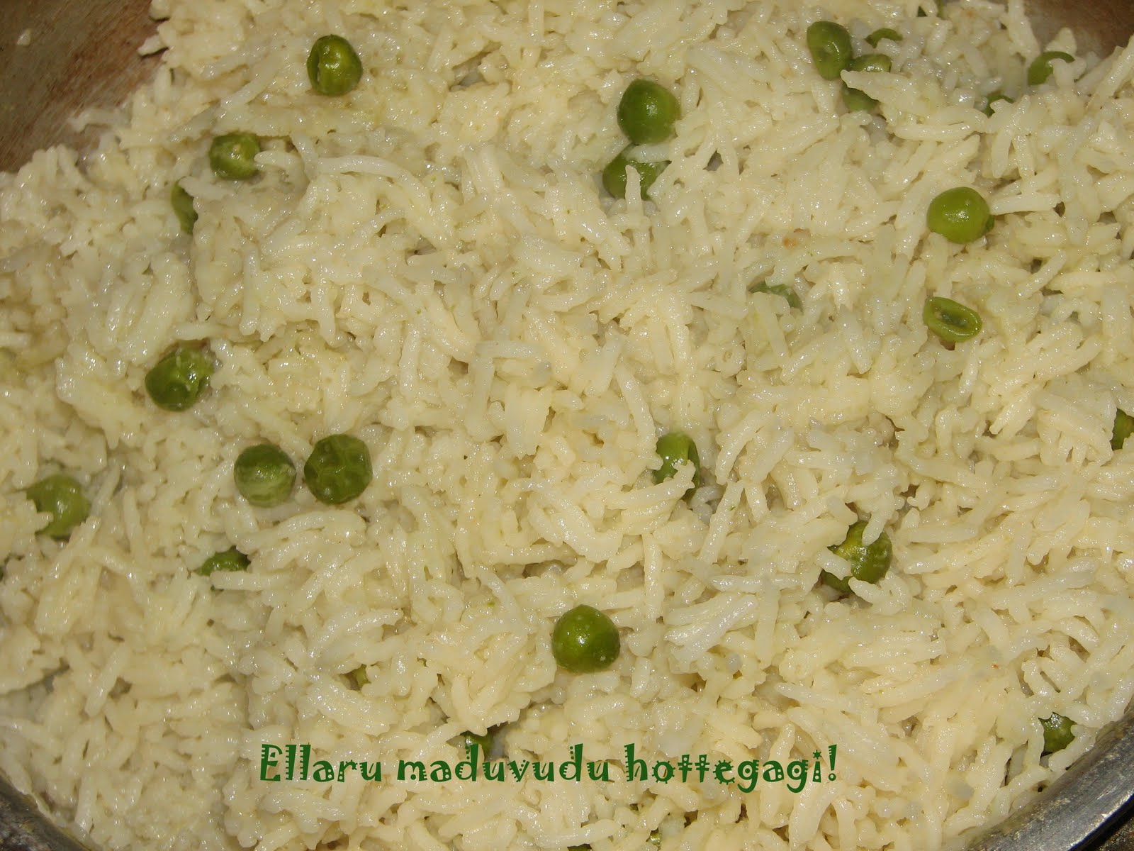 Ellaru Maduvudu Hottegagi: Ghee Rice