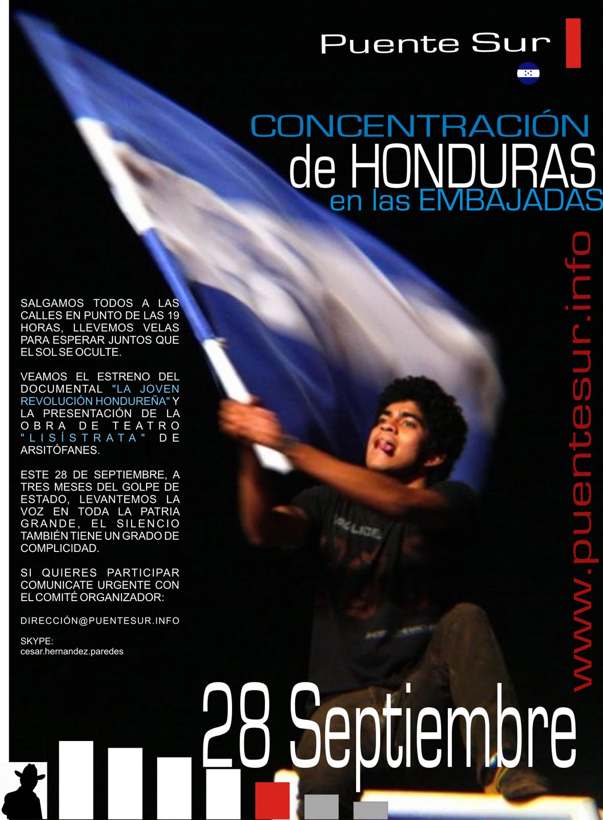Rechazo Mundial contra el golpe de estado en Honduras el 28 de septiembre