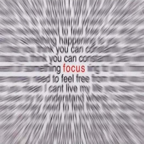 Focus as optical illusion