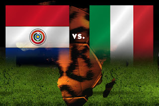 Goles Del Partido Italia vs Paraguay