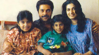 Mammootty Times Mammootty's old pics with his family
