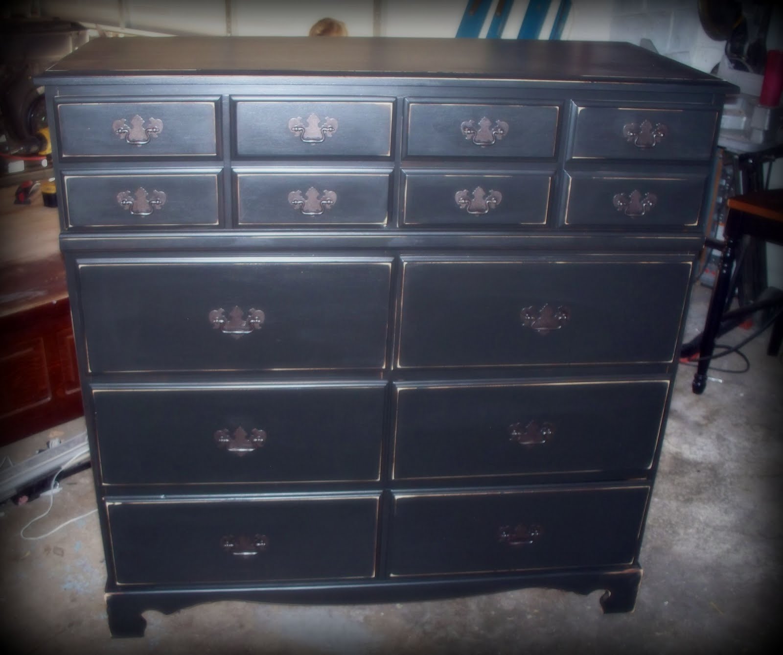 Kreative Knack Chic Black Dresser