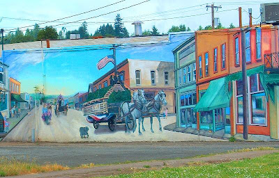 Travels With A Muse Cottage Grove Oregon Murals And Main Drag