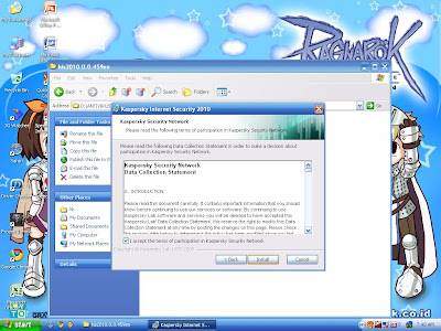 Cara Instal Dan Aktivasi Kaspersky Internet Security (KIS) 2010!!
