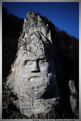 Fotografie Imagini Photoshop Arta Capul Lui Decebal De Pe Dunare