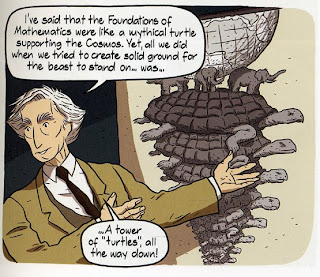 A frame from Logicomix