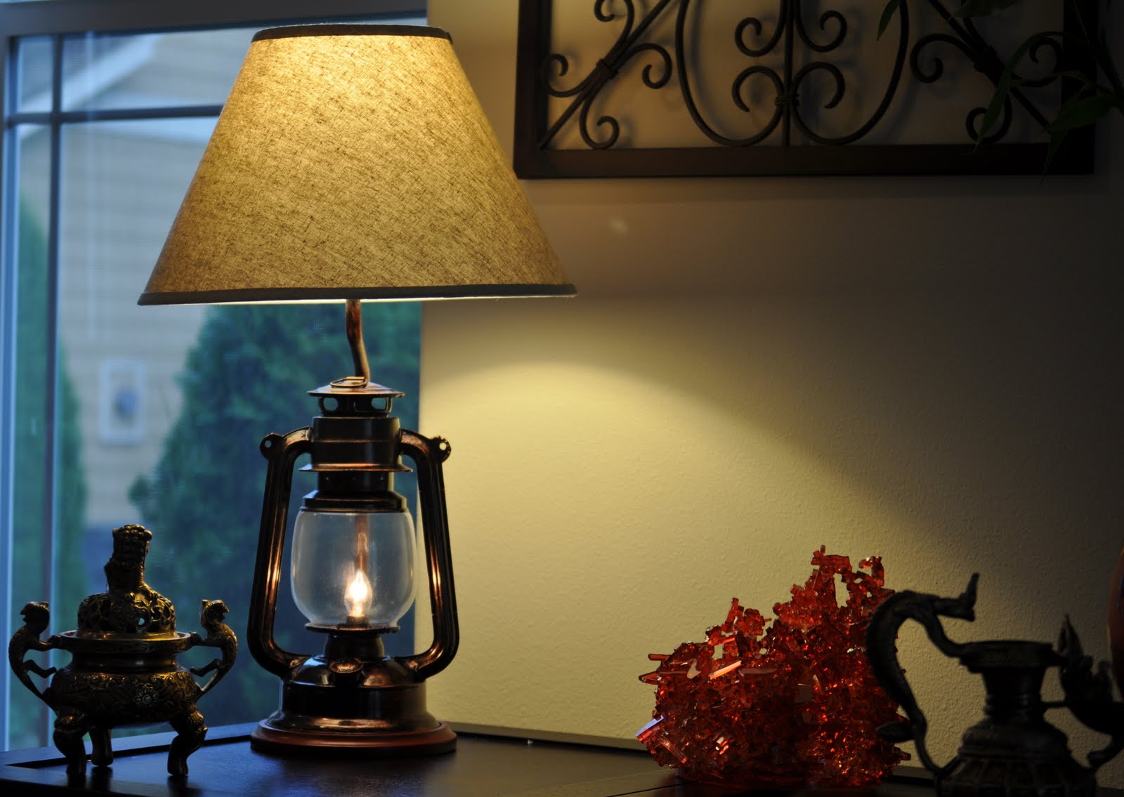 My Dream Canvas Monday and a Lantern lamp