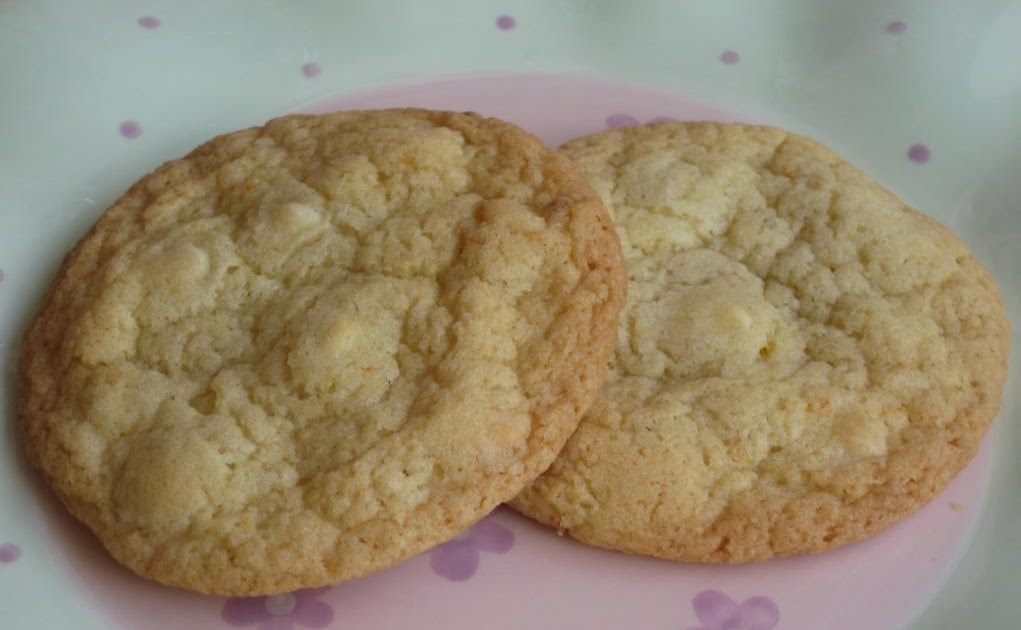 ♥ The Goddess's Kitchen ♥ White Chocolate & Orange Cookies