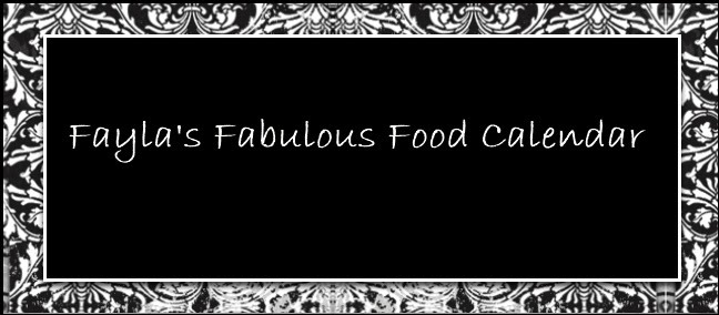 Fayla's Fabulous Food Calendar