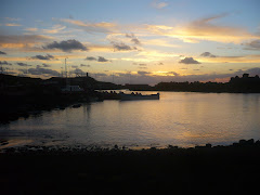 Atardecer en Isla de Pascua