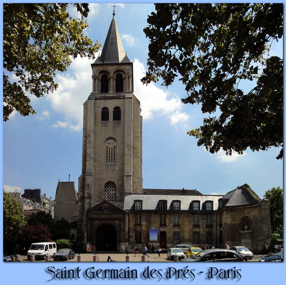 Eglise de Saint Germain des Prés à Paris