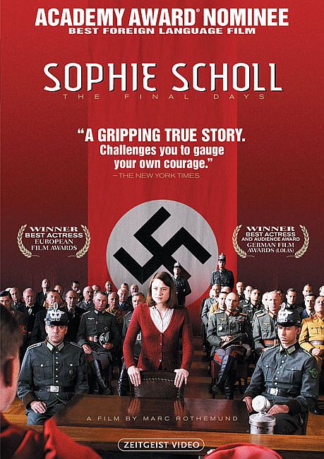 2005 Academy Award Nominee for Best Foreign Language Film Sophie Scholl 