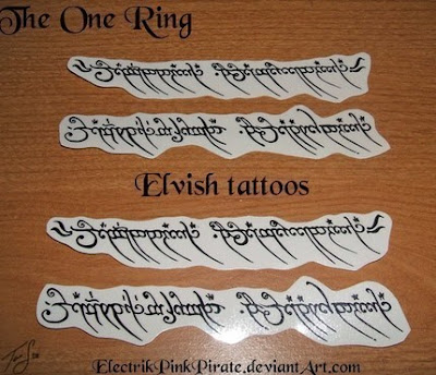 And from Electrik Pink Pirate I bought 4 elvish tattoos