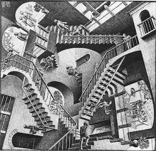 Relativity - M. C. Escher