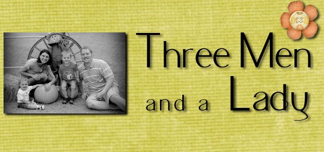 Three men and a lady...