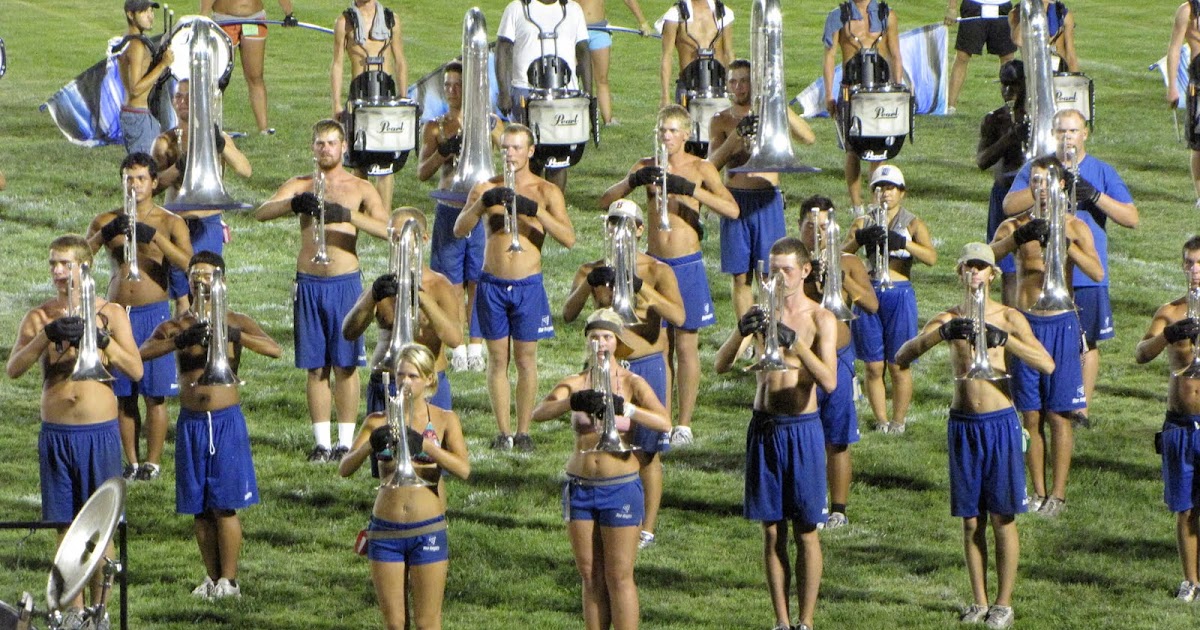 Trial and Error by Ro Blue Knights Drum and Bugle Corps Practicing at WDHS