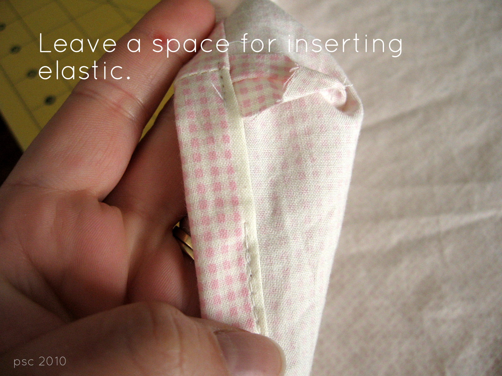 Pickup Some Creativity Doll Crib Mattress and Sheet Tutorial