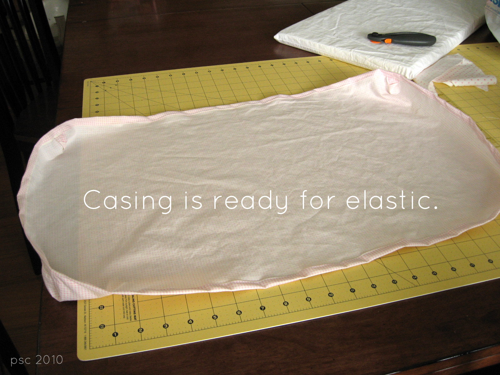 Pickup Some Creativity Doll Crib Mattress and Sheet Tutorial