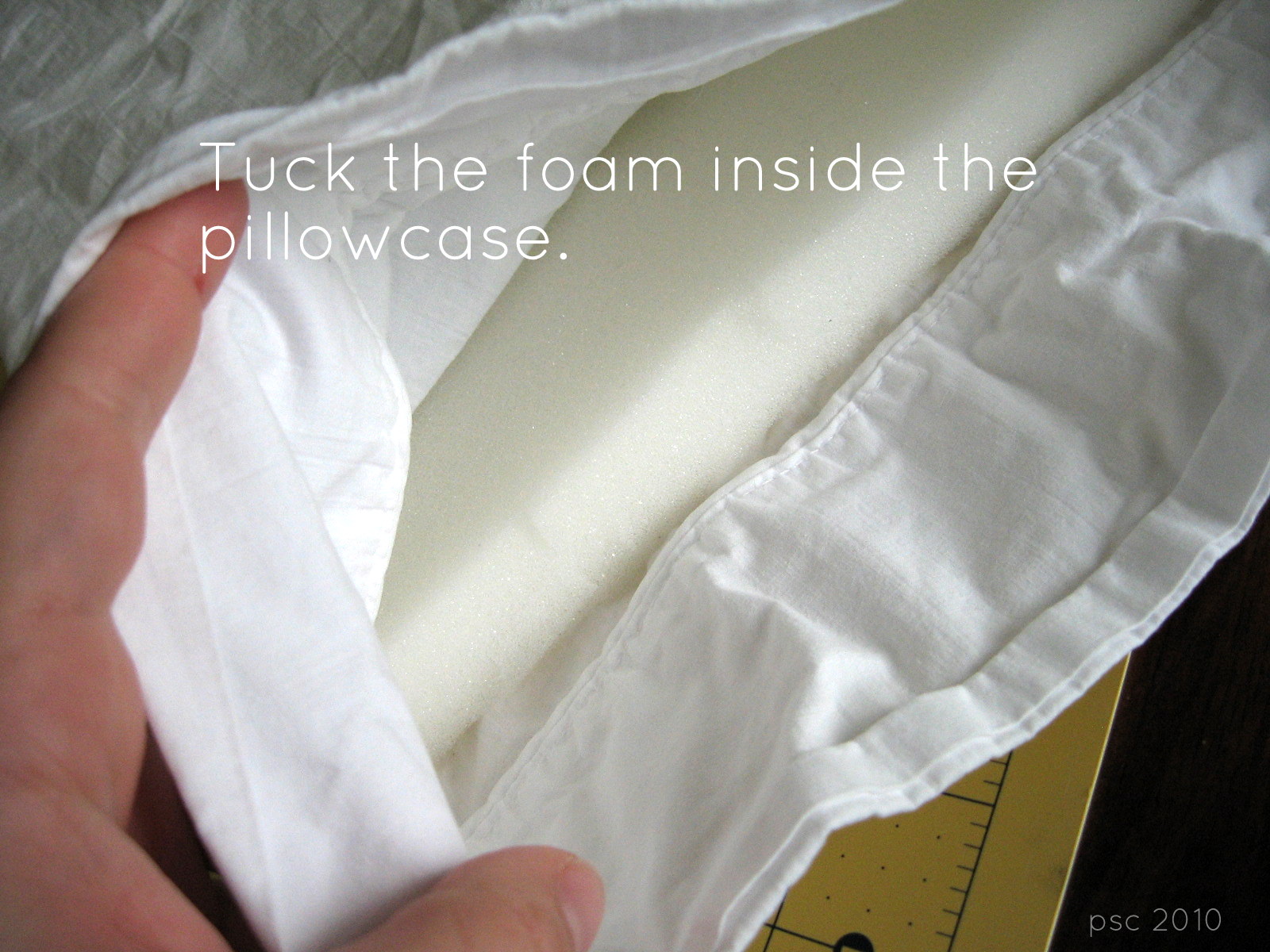 Pickup Some Creativity Doll Crib Mattress and Sheet Tutorial