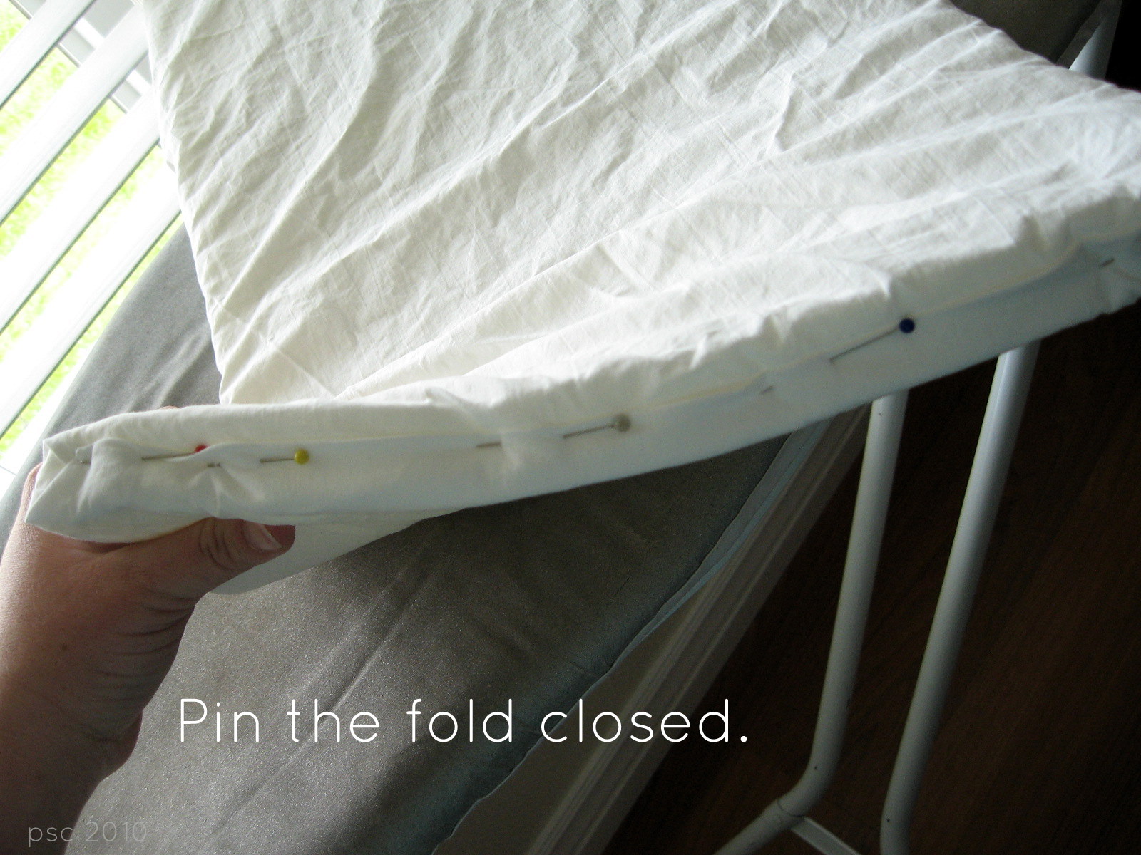 Pickup Some Creativity Doll Crib Mattress and Sheet Tutorial
