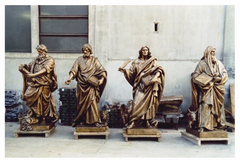 New Liturgical Movement Sculpture The Art of Bronze Casting using the