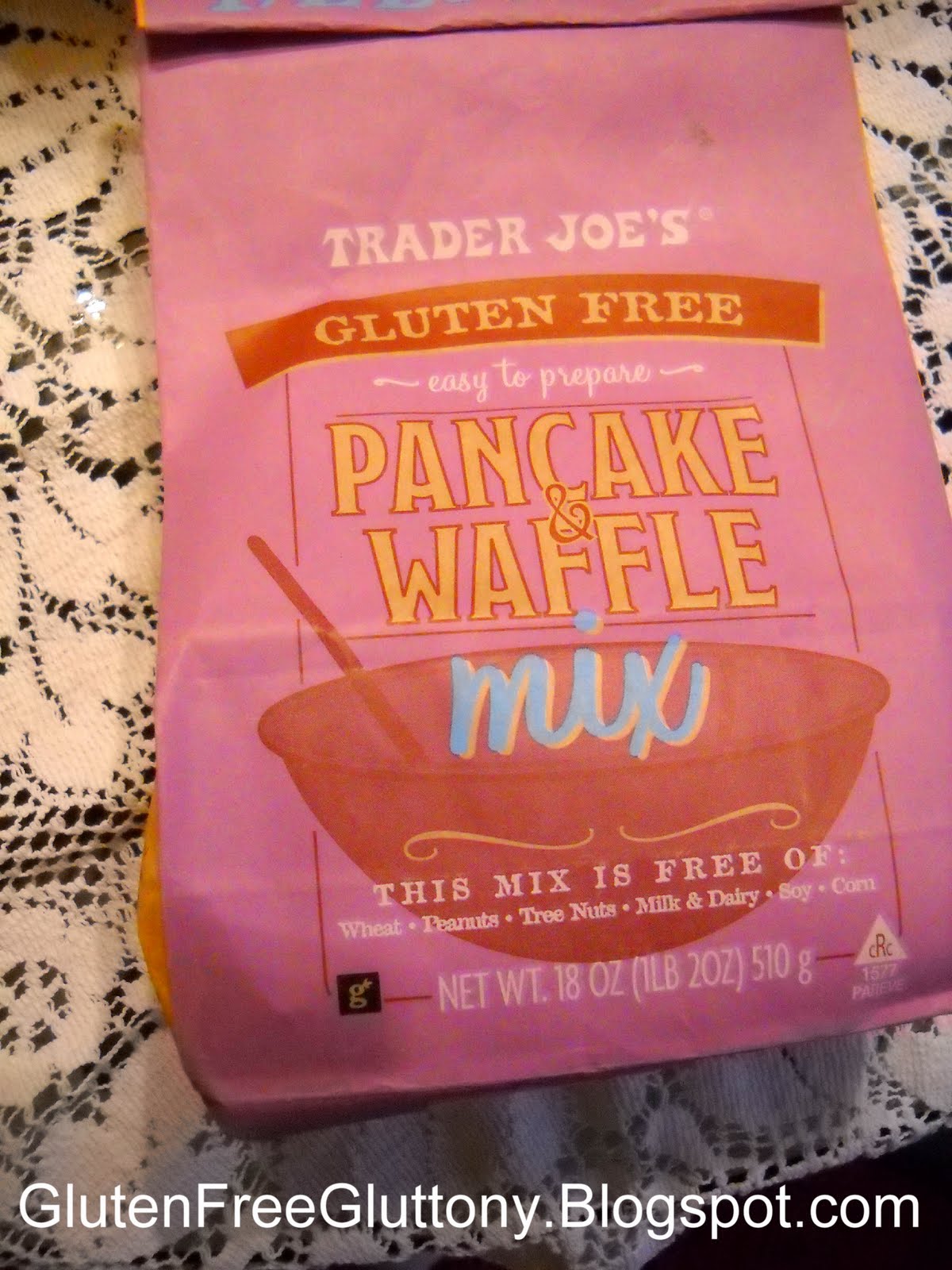Gluten Free Gluttony Trader Joe's Gluten Free Pancake & Waffel Mix