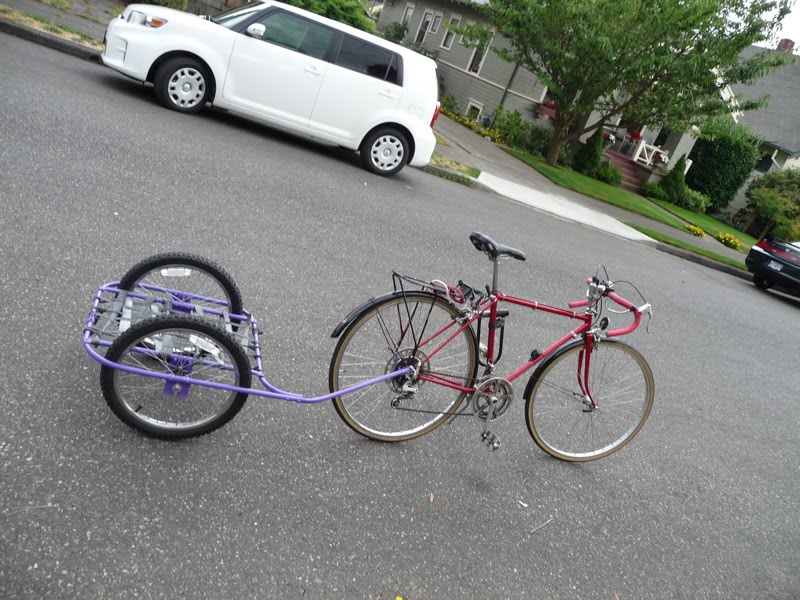 building a bike trailer