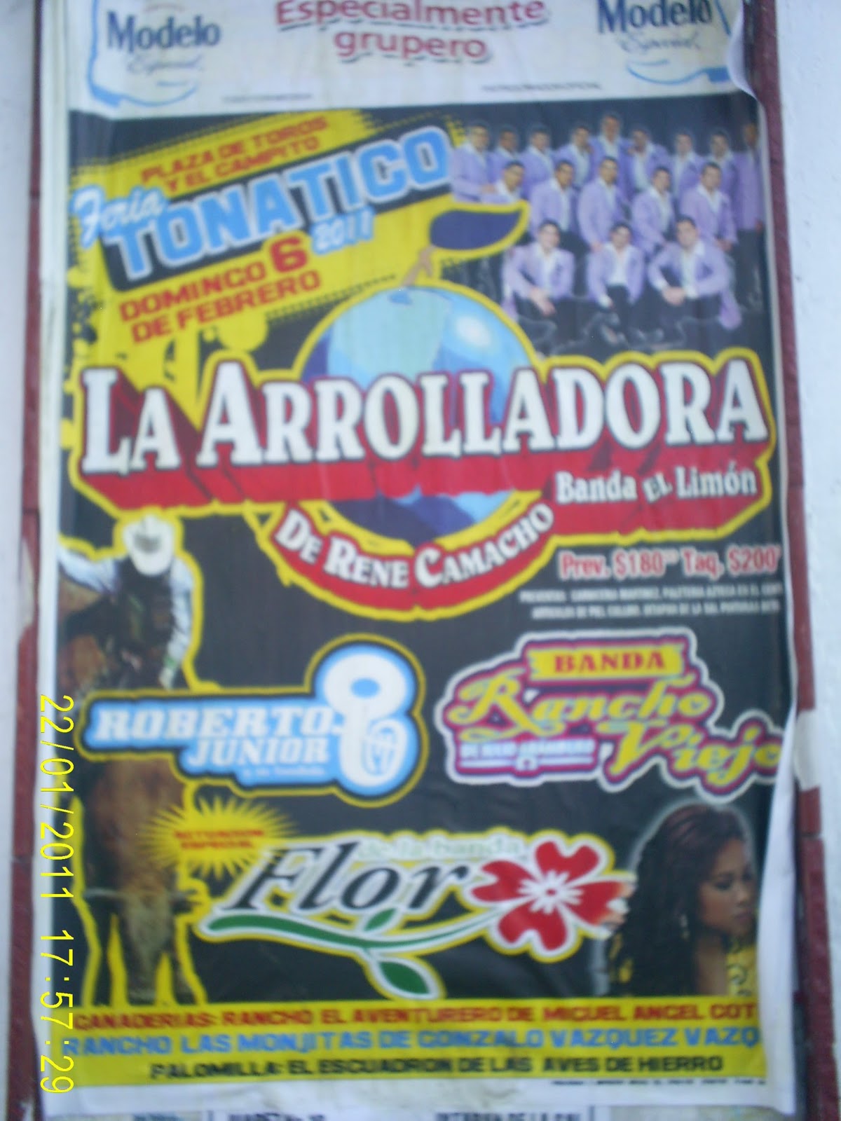 TONATICO BAILE DE FERIA TONATICO 2011.