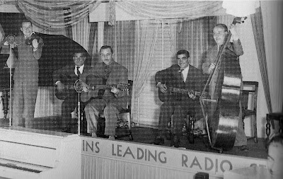 Stephane Grappelli, Eugène Vées, Django, Joseph Reinhardt e Roger Grasset