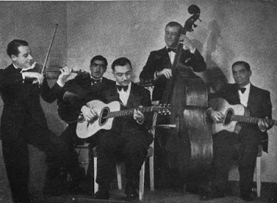 Formação original: Stéphane Grappelli, Joseph Reinhardt, Django Reinhardt, Louis Vola e Roger Chaput