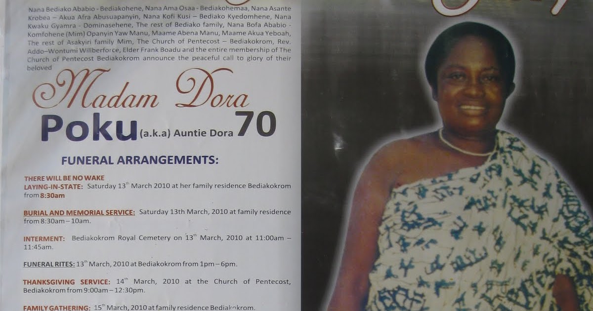 Reflections from the Center of the World A Ghanaian Funeral