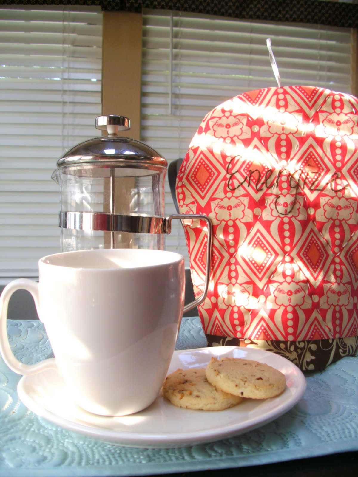 Sew Homegrown French Press Cozy Tutorial