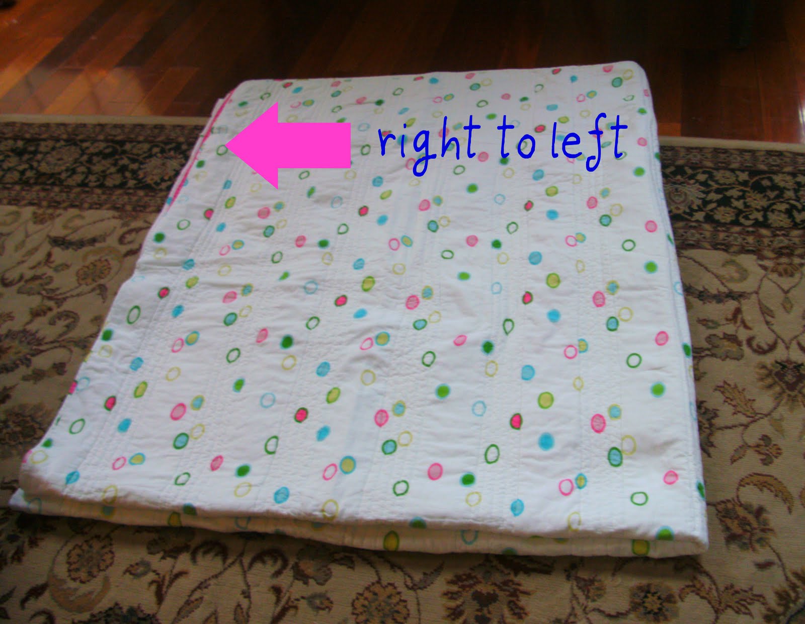 Sew Homegrown DIY Quilted Beach Umbrella Blanket