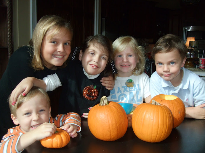 Pumpkin Carving With My Cousins