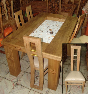 Arte en madera: comedores un lugar de encuentro.