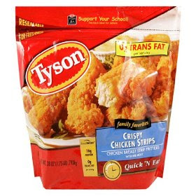 And using Tyson Chicken
