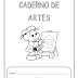 Capa Caderno de Artes - Turma da Mônica