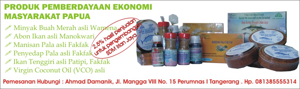 Produk Asli Irian Jaya