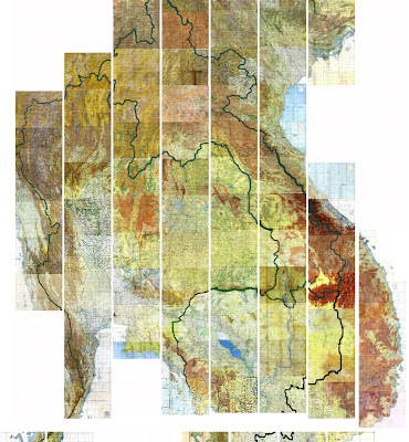 Landkartenblog Online Topographische Karte 1 250 000 Von Thailand Kambotscha Laos Und Vietnam
