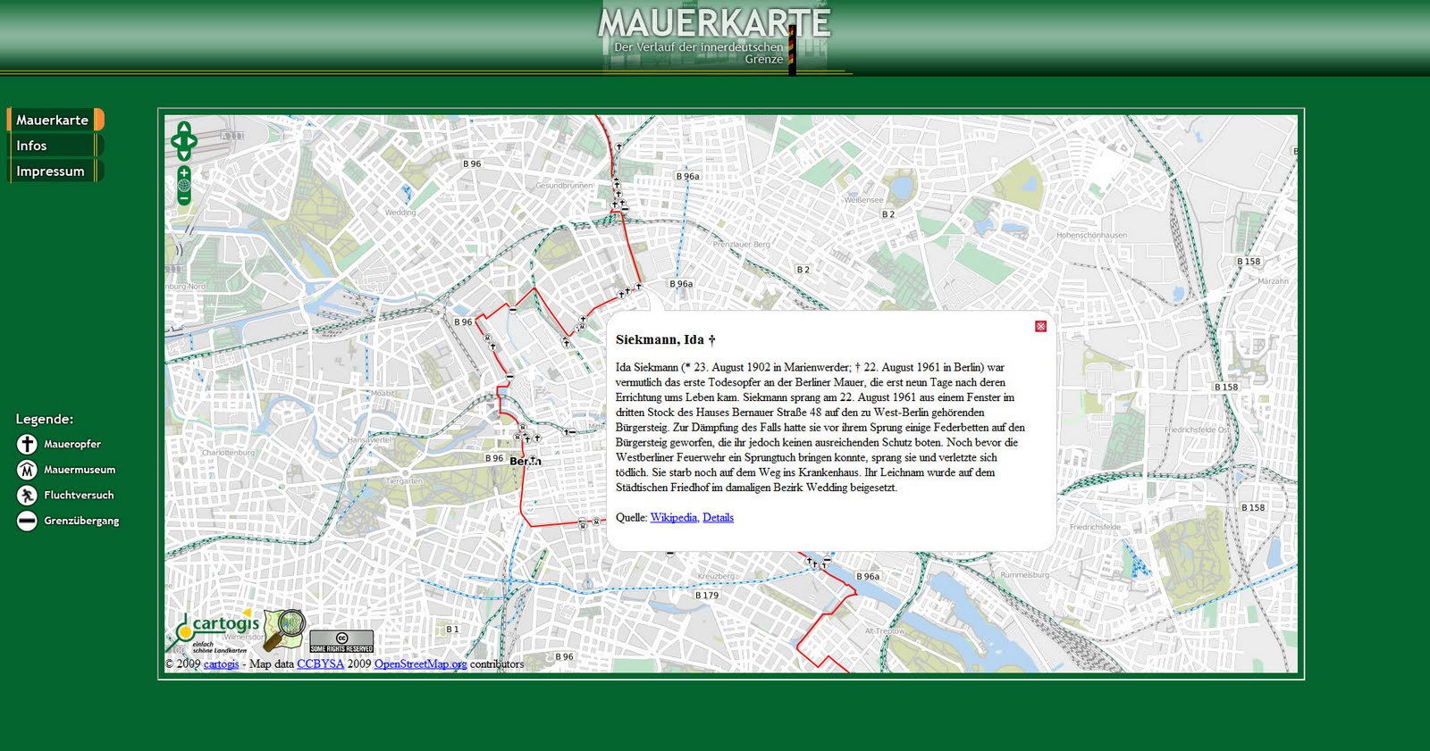 Deutschlandkarte Entdecken Sie Die Innerdeutsche Grenze Und