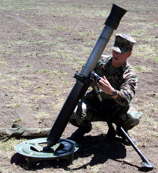 Machines for War Various types of American and German mortars